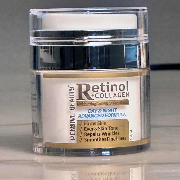 Pensive Beauty Retinol & Collagen Day & Night Anti-Aging Face Cream - Picture 3 of 11